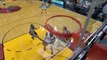 Mason Plumlee contre un dunk de LeBron James dans les dernières secondes