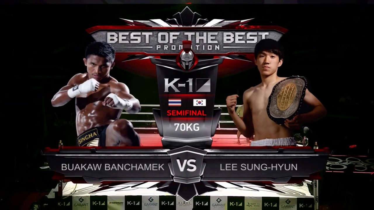 Buakaw Banchamek - Lee Sung Hyun K1 World Max Yarı Final (Bilgehan Demir Anlatımı)