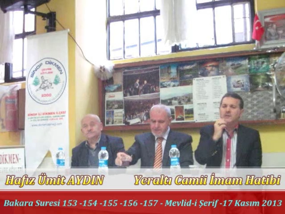 Hafız Ümit AYDIN / Bakara Suresi 153,154,155,156,157,Ayetler
