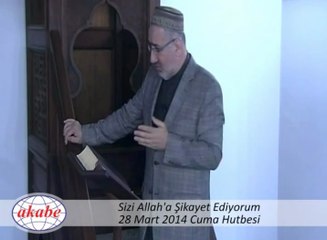 Kur'an'a en büyük zulmü yapan zihniyet için Kur'an'a el bastıran cemaate veryansın...