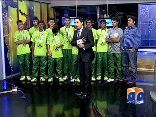 Heroes at Geo Newsroom-09 April 2014