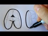 How To Draw Bubble Letters - All Capital Letters