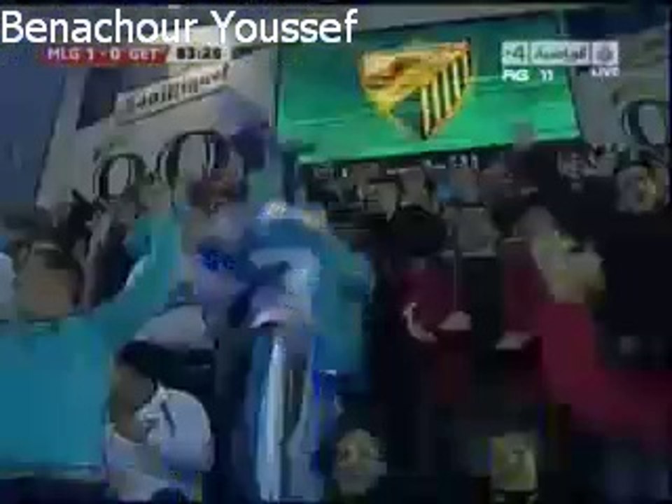Nabil Baha vs Getafe - La Liga - matchday 18 - 2009/2010