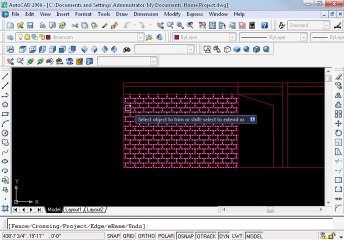 Khan Plaza in AutoCAD Part 12 oh