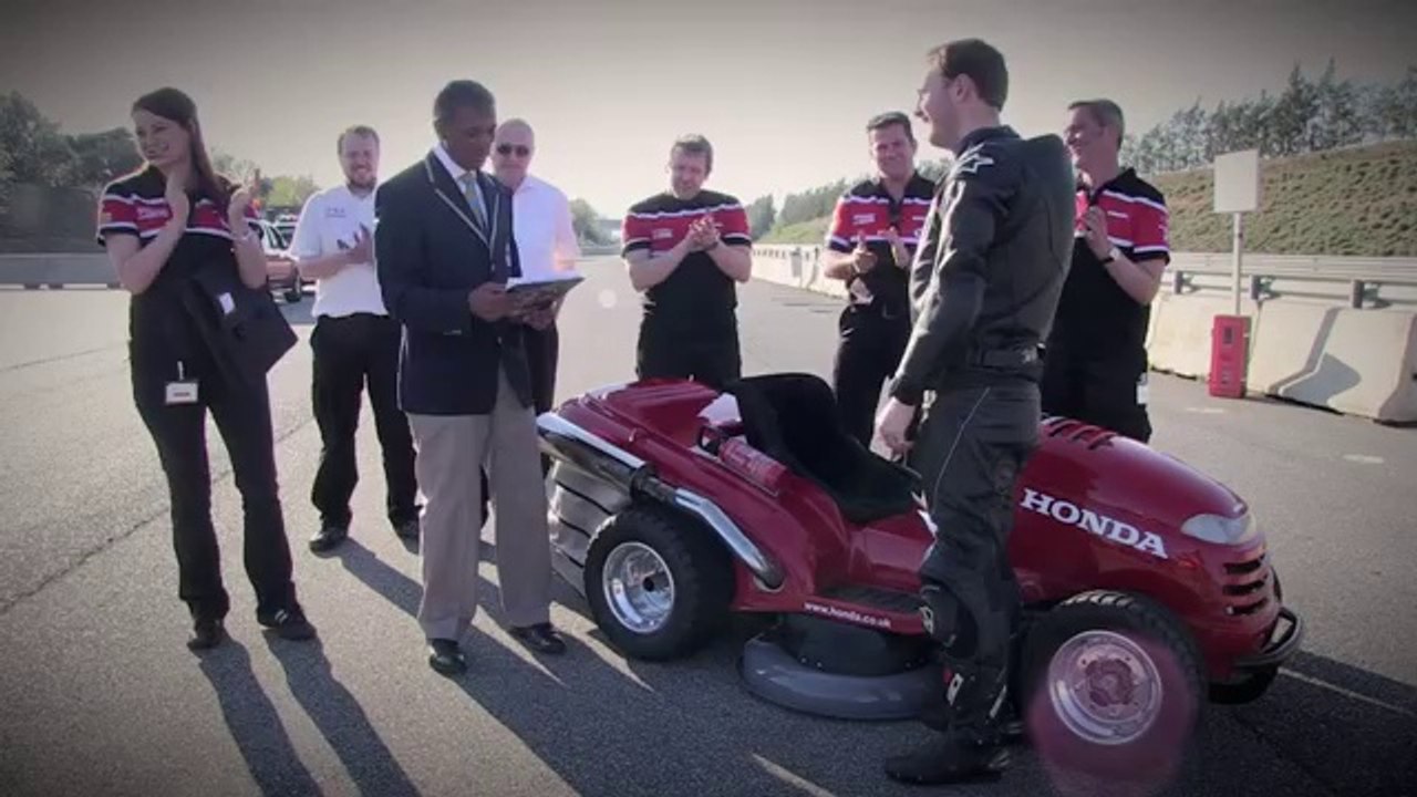 WOW! Lastly, The World's Fastest Lawnmower Builds By Honda :)