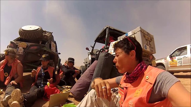 rallye des gazelles équipage 24 en RZR S 800 polaris