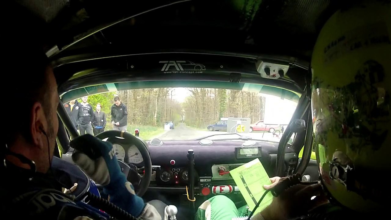 Rallye du Clain 2014 ES3 Lotus Exige GT10 Berjot Paillé