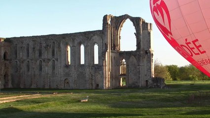 Montgolfière à Maillezais