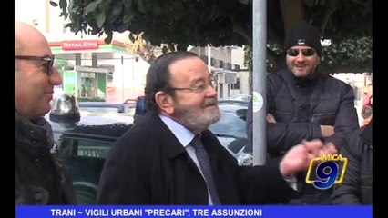 Trani | Vigili urbani precari, tre assunzioni