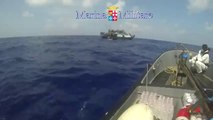 Canale di Sicilia - Immigrazione, più di mille persone soccorse in mare (08.04.14)