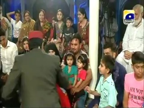 Geo Group promotes Mir Khalil-ur-Rehman in Inam Ghar