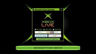Paru Mars 2014 Les Xbox Live Microsoft Points Générateur