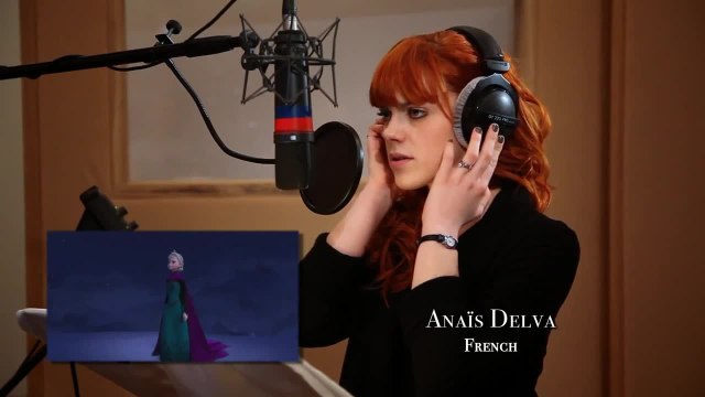 La Reine des Neiges - Libérée, délivrée , derrière le micro