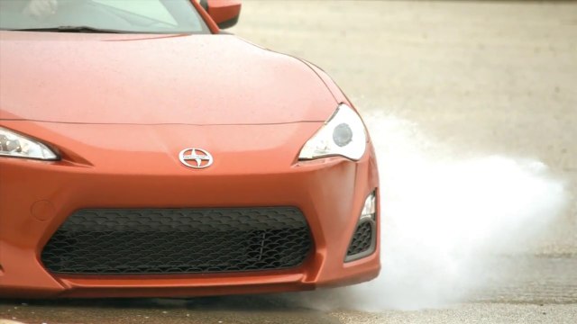 Driving Through Puddles In Super Slow Motion