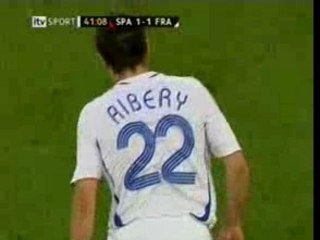 Ribery but ! coupe du monde ! espagne om