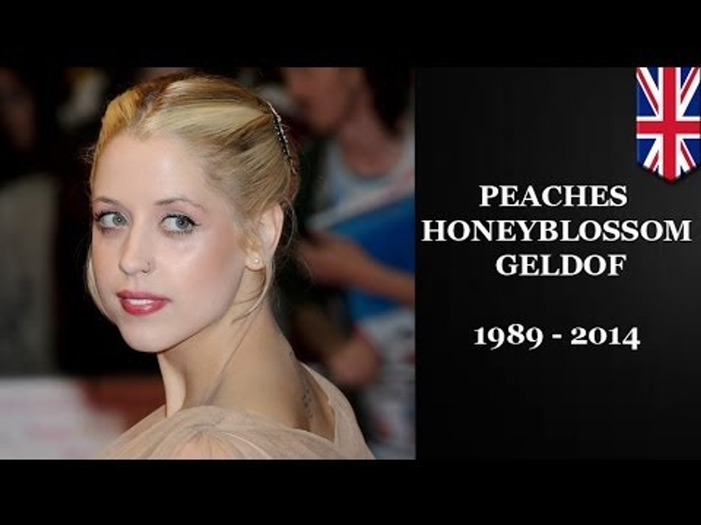 Peaches Geldof dies at age 25 – Daily News