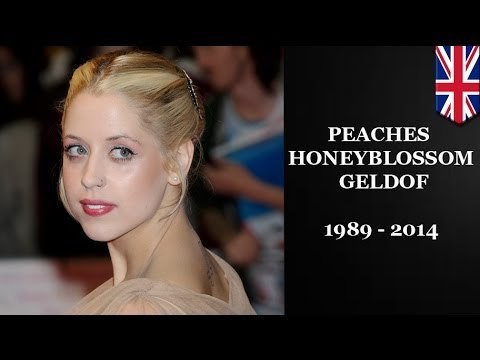 Peaches Geldof, daughter of Band Aid founder Bob Geldof, dies unexpectedly at age 25