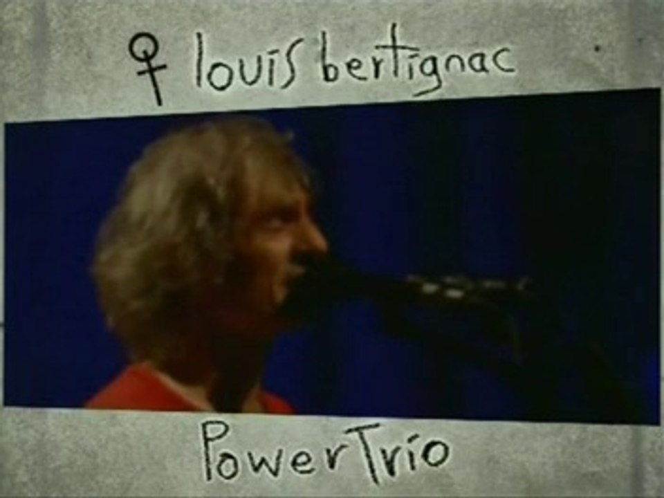 2006/11 Louis Bertignac - Pub Album "Live Power Trio"