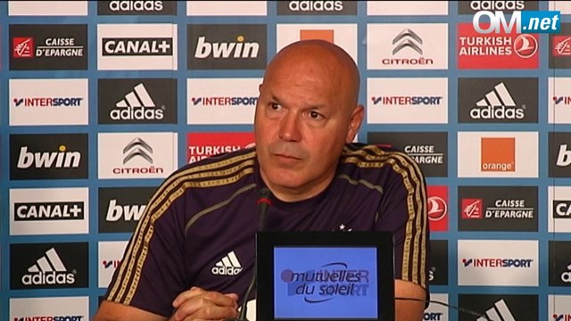 Montpellier-OM : José anigo face aux médias