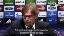 De un millón de formas de quedar eliminados está era la mejor: Jürgen Klopp