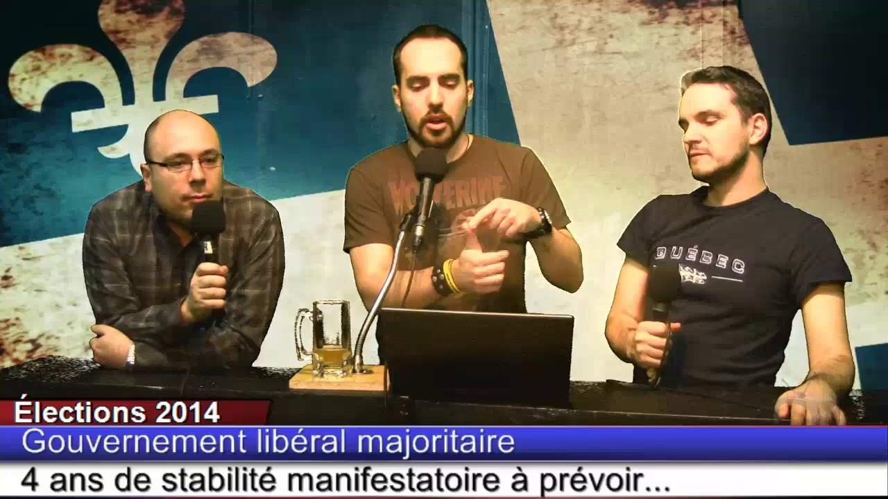 Soirée électorale 2014 (1/2)