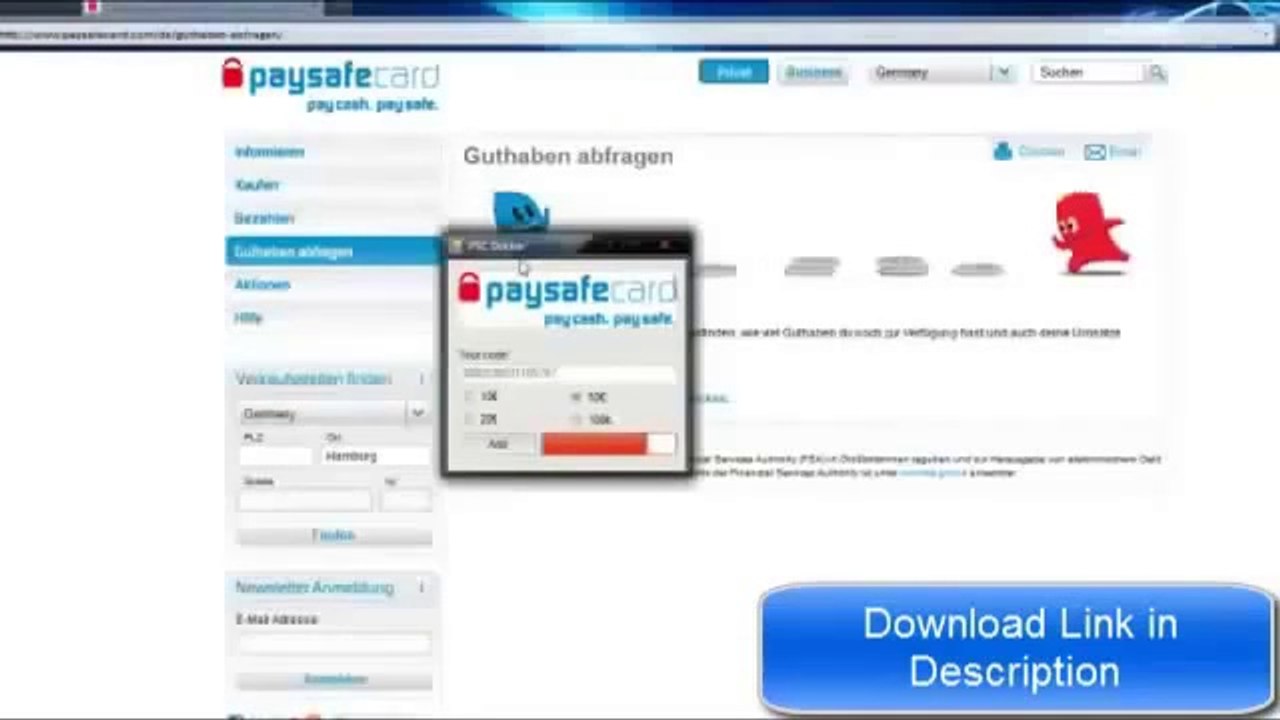 March 2014 Paysafecard code generator - free PSC codes  working