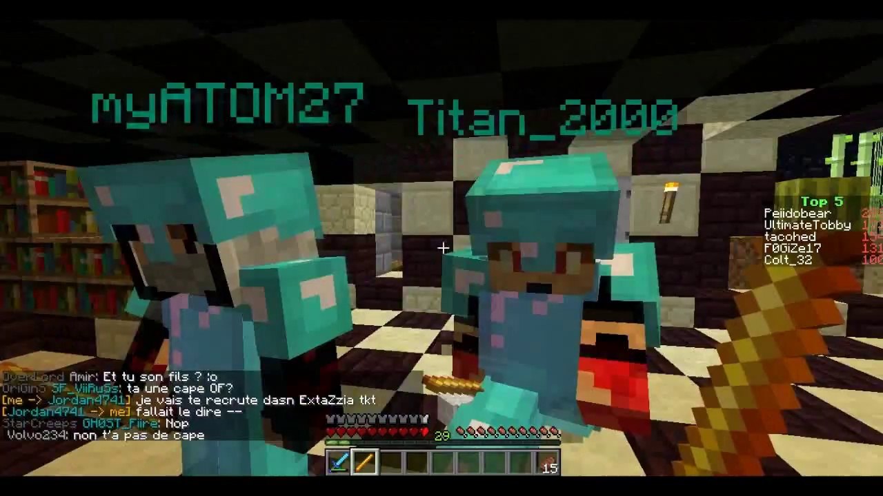 Minecraft -Minelux Pillage De La Faction HeroZz!