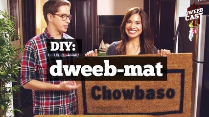 DIY: Dweeby Welcome Mats w/ Jennifer Landa | DweebCast | OraTV