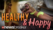 HEALTHY and HAPPY: Amanda Bynes Tweets Bikini Shot Birthday Vacation in Mexico