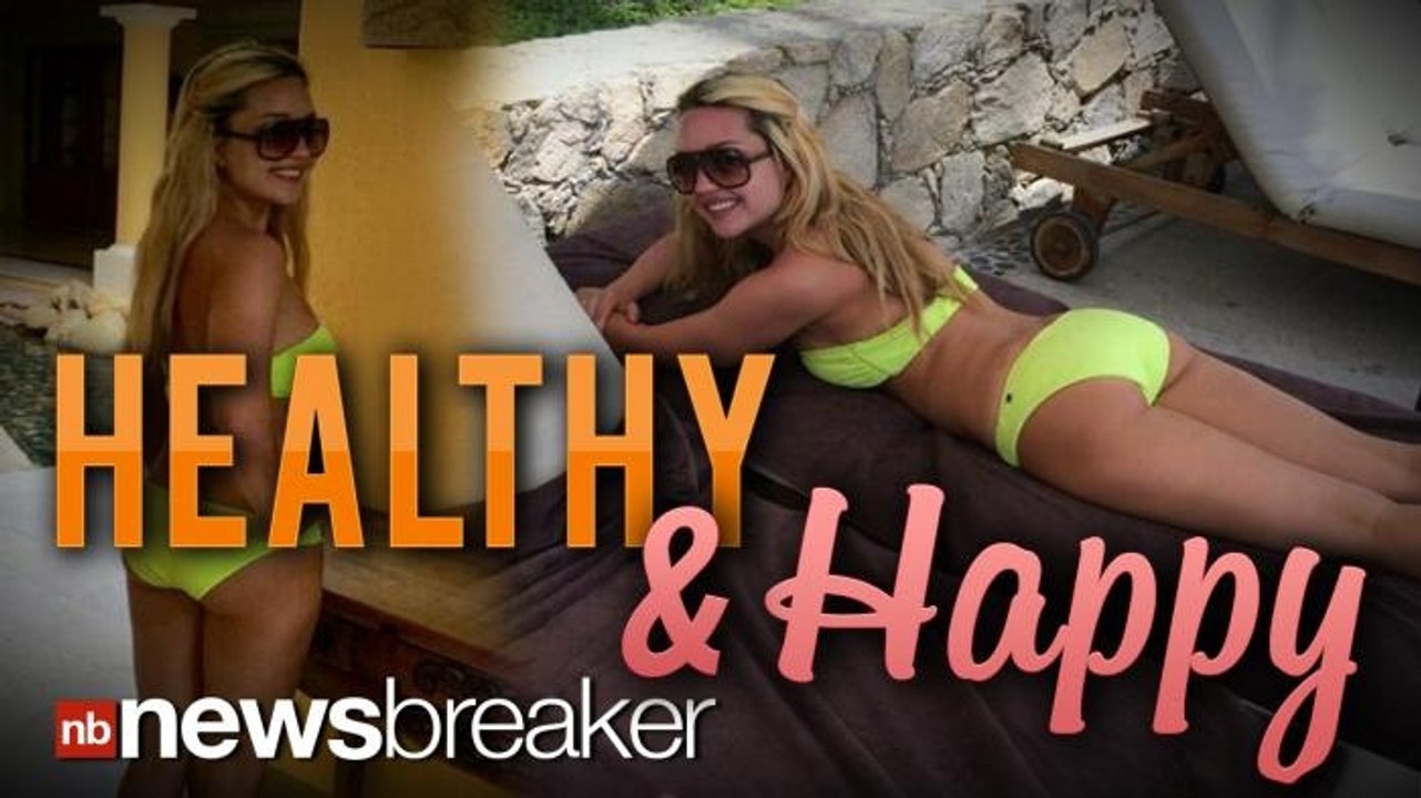 HEALTHY and HAPPY: Amanda Bynes Tweets Bikini Shot Birthday Vacation in Mexico