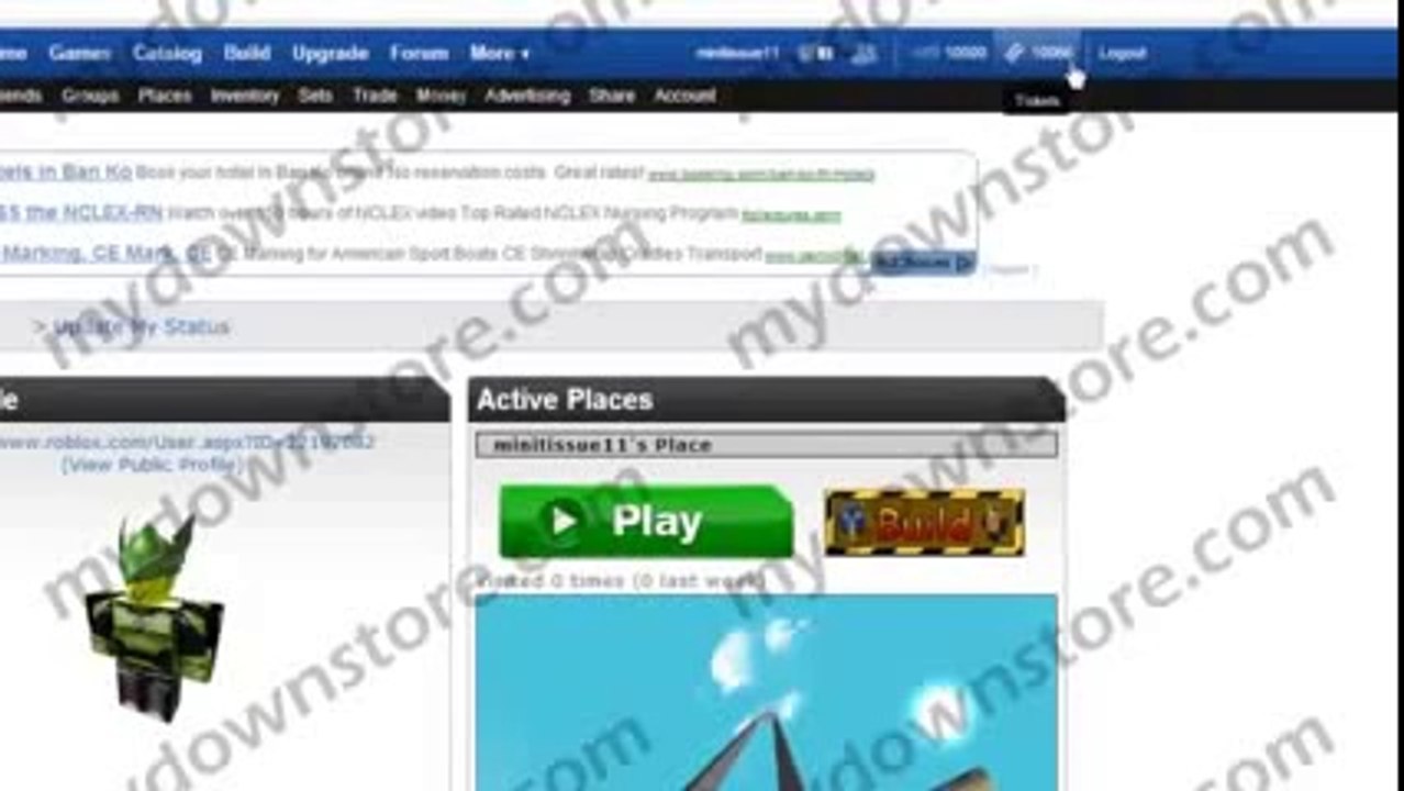 Roblox Hack Robux and Ticket Generator