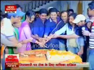 YRKKH 1400 episode completion celebration-news nation 9 april 2014