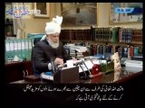 مرزامسرور کی قدیانیوں کے جعلی خلیفہ کی عربی ملا حظہ کریں