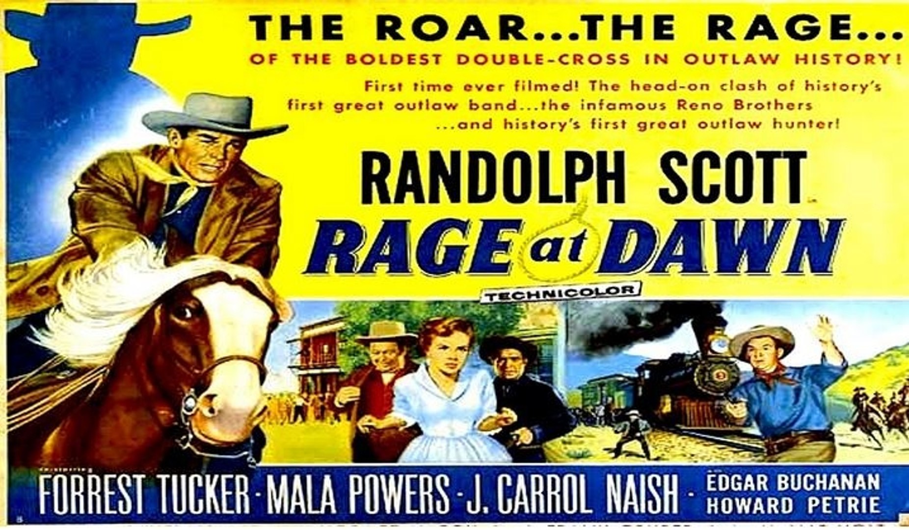 Les rodeurs de l'aube (Rage at dawn) Western film complet en français - Vidéo Dailymotion