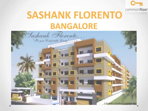 Sashank Florento Bangalore | Sashank Florento Bangalore | Properties in RT Nagar | Commonfloor