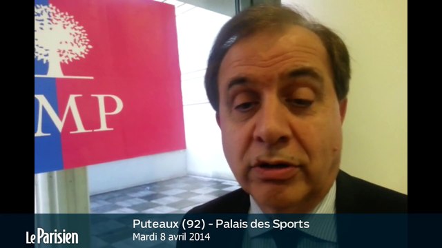 Roger Karoutchi savoure la victoire de l'UMP 92