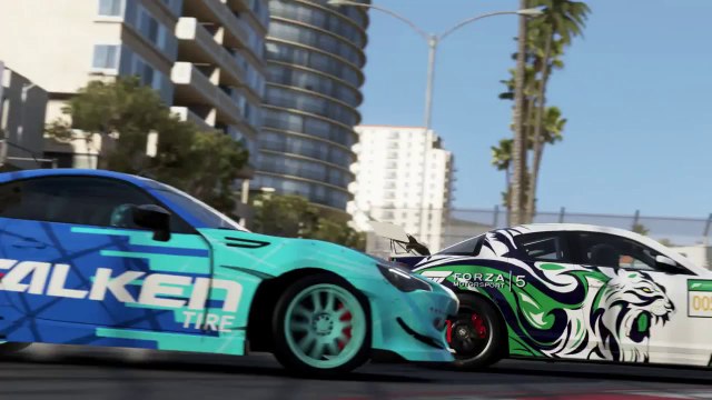 Forza Motorsport 5 Long Beach with IndyCar Driver Josef Newgarden