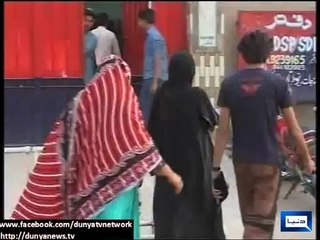 Dunya News-Poverty-stricken mother auctions off baby
