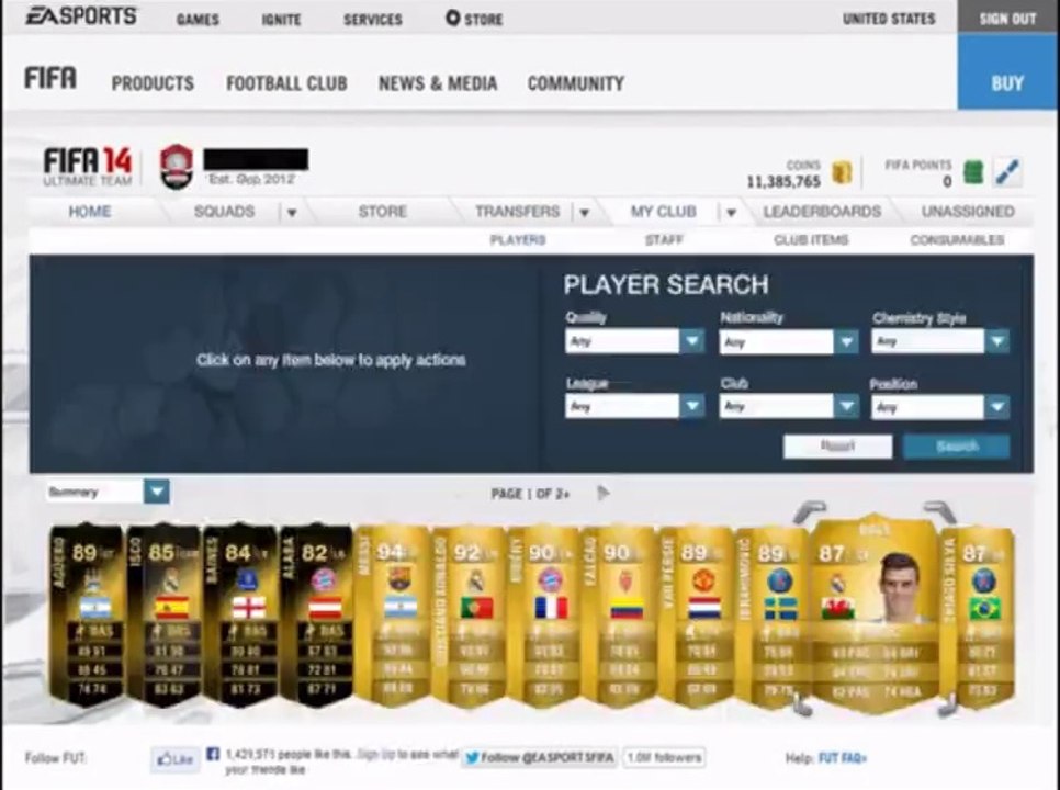Fifa 14 Ultimate Team Coin Generator - Get Free Fifa 14 Ultimate Team Coins April 2014...