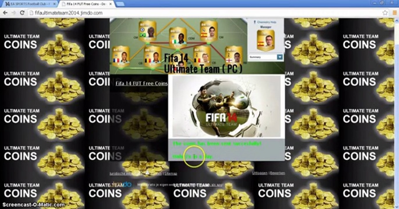 Fifa 14 Ultimate Team Coins Generator (PS3) - NEW 2014