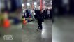 NYPD Cop Tears it Up | Street Performer Break Dance BATTLE