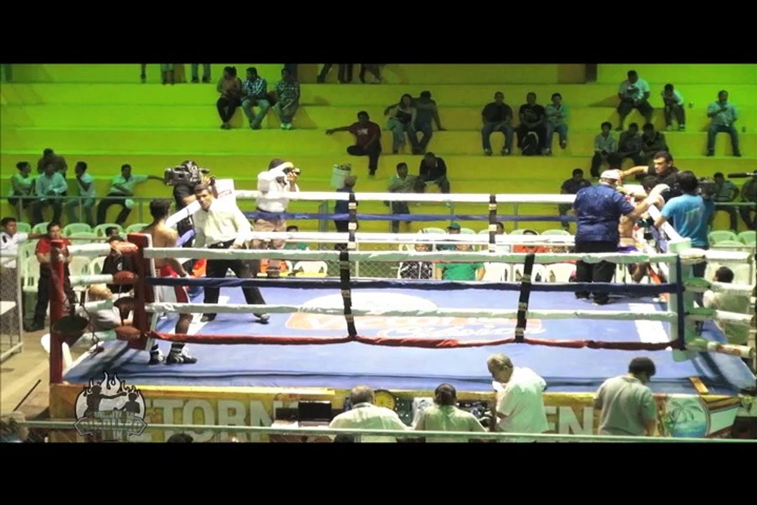 Pelea Lester Medrano vs Misael Zeledon