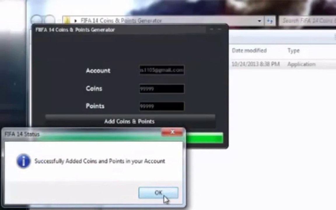 Free Fifa 14 Coin Generator Working With Proof --April 2014