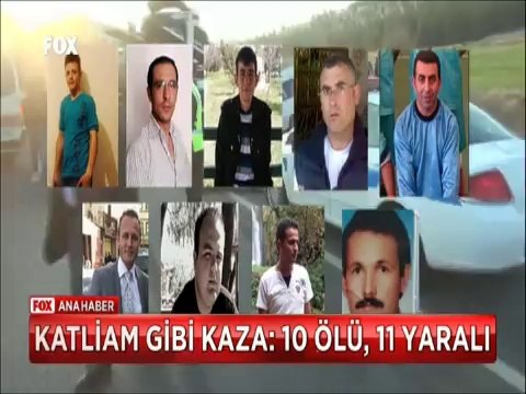 Konya Afyon Karayolunda katliam gibi kaza