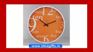 STEEL WALL CLOCKS - Designer Wall Clocks for gifting in Meetings & Seminars.