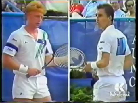 US Open 1989 FINAL - Boris Becker vs Ivan Lendl FULL MATCH