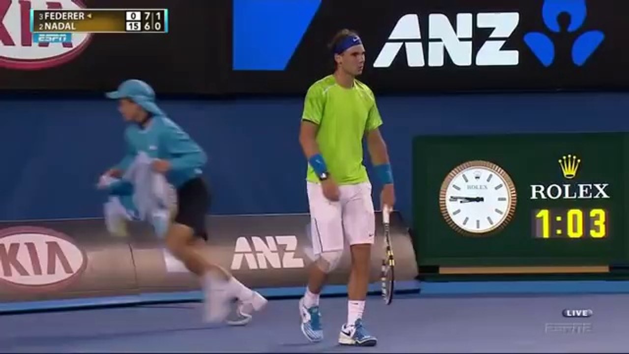 Australian Open 2012 1/2 FINAL - Roger Federer vs Rafael Nadal FULL MATCH -  video Dailymotion