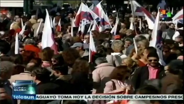 Inician huelga trabajadores griegos contra medidas económicas