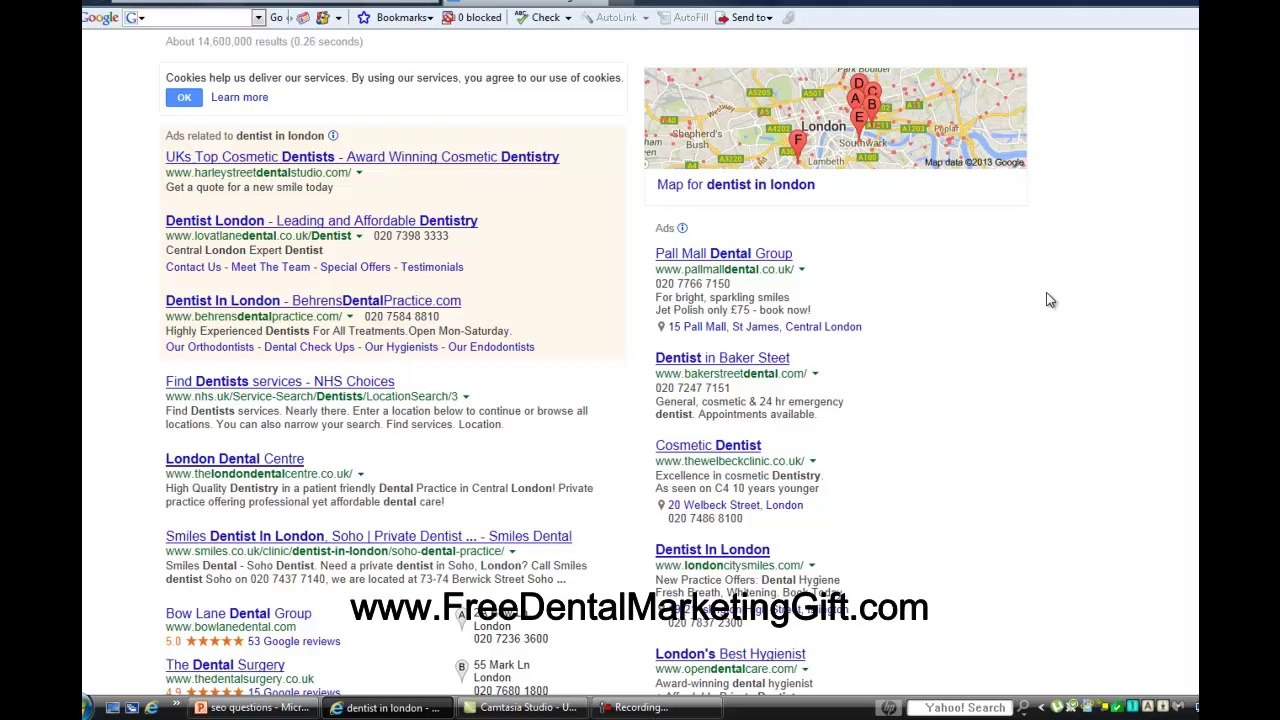 Dental SEO Training - What Are the Organic Listings?