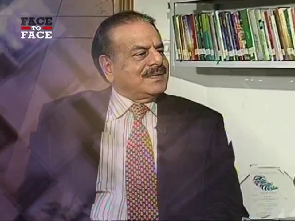 Face to Face Promo 10-04-2014, Exclusive Interview with Gen (r) Hameed Gul